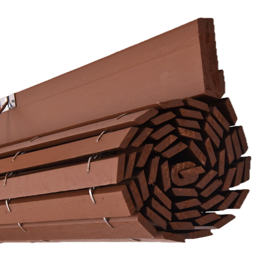 Wooden Pergola Blind - Milk Chocolate