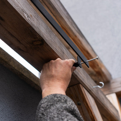 Track System for Sliding Privacy Screens