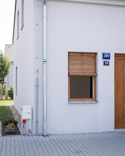 Vanjske drvene rolete - smeđa