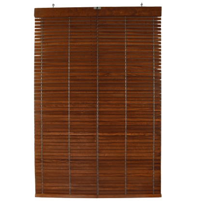 Wooden Pergola Blind - Cherry