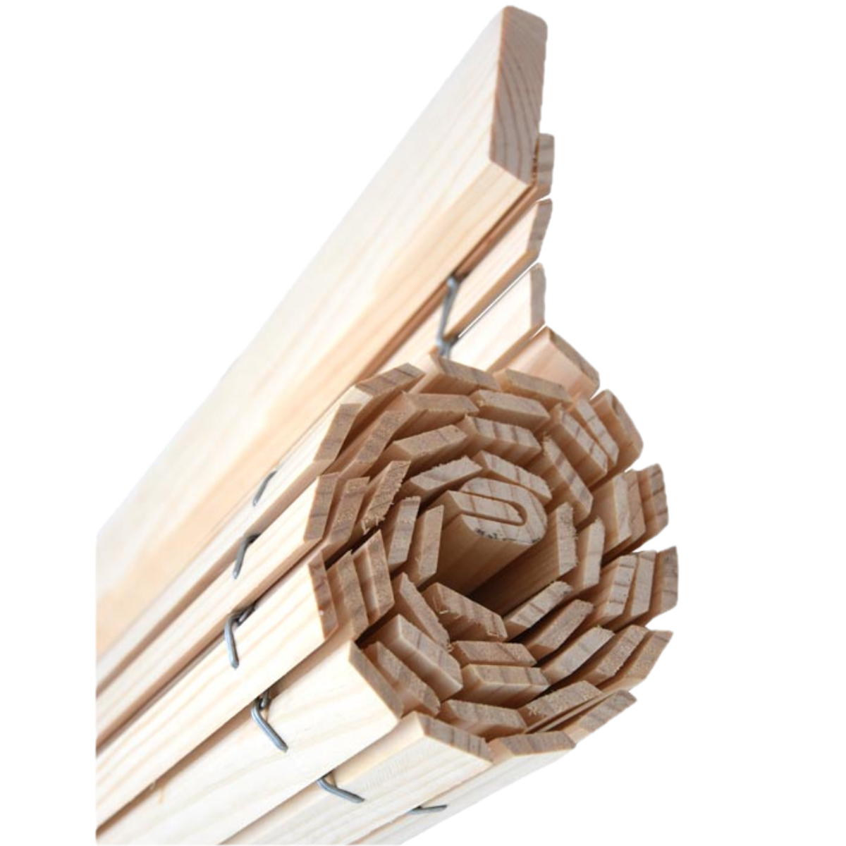 Wooden Pergola Blind - Natural