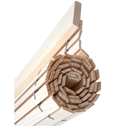 Wooden Pergola Blind - Natural