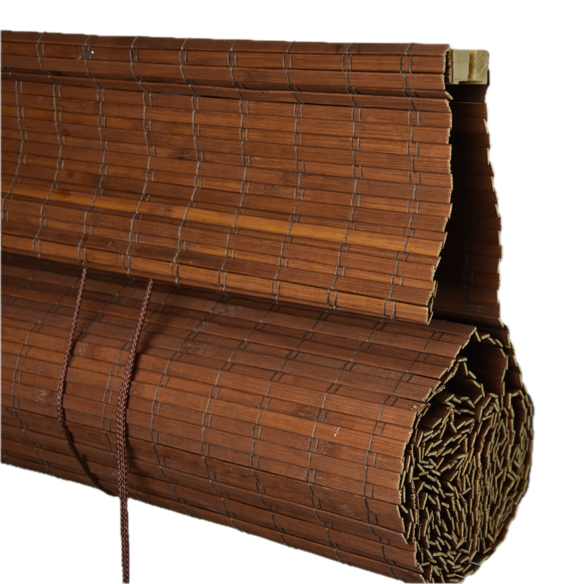 Bamboo Blackout Blind with Hidden Mechanism - Brown