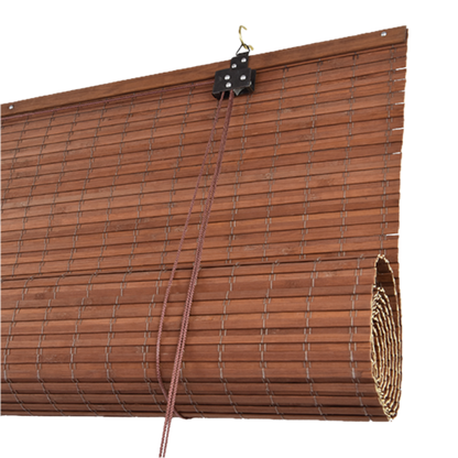 Bamboo Blackout Blind - Brown