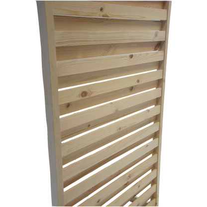Freestanding Outdoor Privacy Screen Gen. 1 - Natural wood